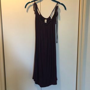 Adjustable spaghetti strap mini dress